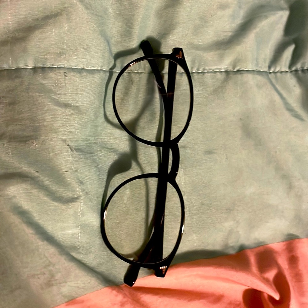 Black blue light glasses